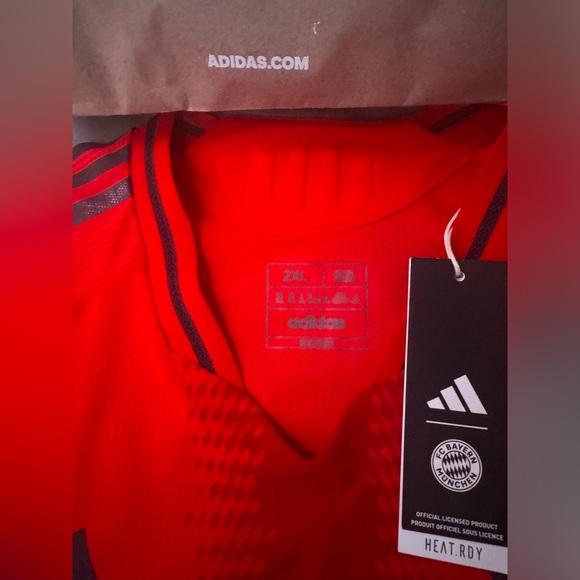 Adidas soccer Bayern Munich authentic jersey ( player edition) NWT! Size XXL - Picture 6 of 15
